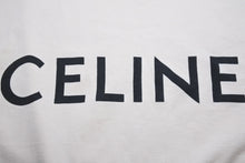 Load image into Gallery viewer, CELINE セリーヌ 半袖Ｔシャツ 2X761501F レディース ロゴ ベージュ コットン イタリア製 サイズS 美品 中古 51938