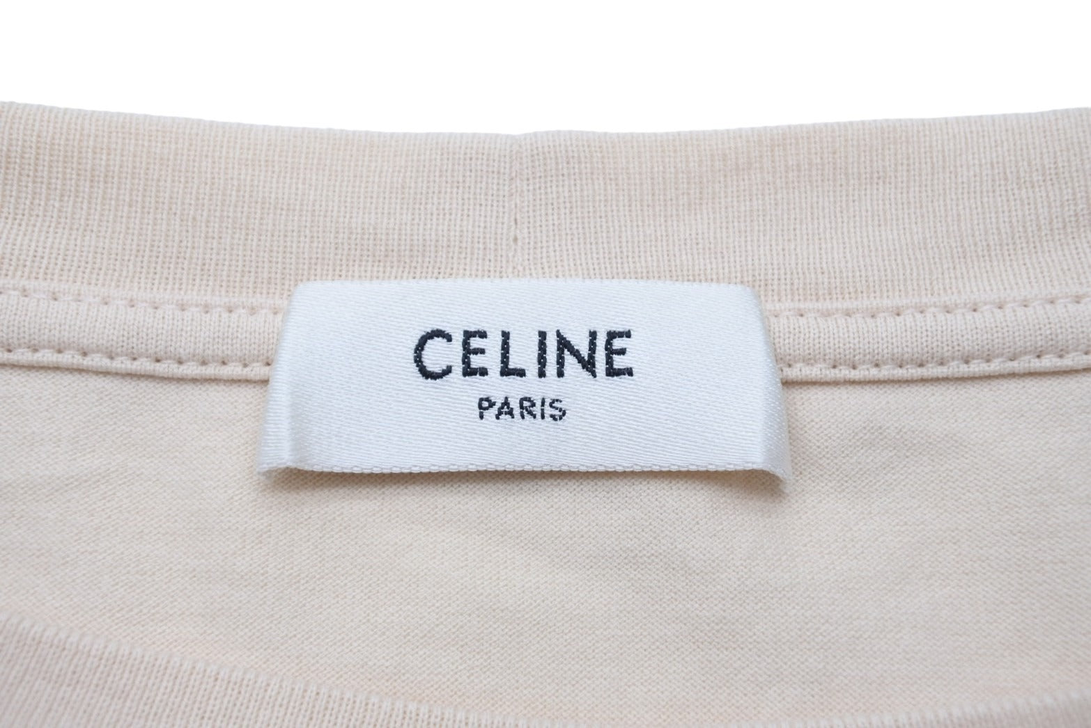 CELINE セリーヌ 半袖Ｔシャツ 2X761501F レディース ロゴ ベージュ