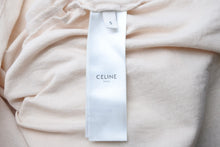 Load image into Gallery viewer, CELINE セリーヌ 半袖Ｔシャツ 2X761501F レディース ロゴ ベージュ コットン イタリア製 サイズS 美品 中古 51938