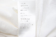 Load image into Gallery viewer, CELINE セリーヌ 半袖Tシャツ ブランドロゴ X237370E ポルトガル製 コットン ホワイト ブラック サイズXS 美品 中古 51939