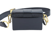 Load image into Gallery viewer, Christian Dior クリスチャンディオール ショルダーバッグ モンテーニュ ブラック ゴールド金具 レザー 美品 中古 51960