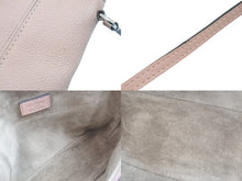 画像をギャラリービューアに読み込む, LouisVuitton ルイヴィトン パルナセア ナノロックイット 2WAYバッグ M61256 レザー マグノリア シルバー 美品 中古 51961