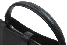 画像をギャラリービューアに読み込む, 極美品 BALENCIAGA バレンシアガ ハンドバッグ アワーグラス 619669 ブラック シルバー金具 中古 51977