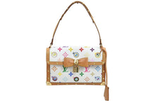 Load image into Gallery viewer, LouisVuitton ルイヴィトン ポシェット アイミスユー ハンドバッグ M92055 TH0023 レザー ホワイト マルチカラー 美品 中古 52003