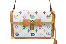 Load image into Gallery viewer, LouisVuitton ルイヴィトン ポシェット アイミスユー ハンドバッグ M92055 TH0023 レザー ホワイト マルチカラー 美品 中古 52003