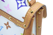 Load image into Gallery viewer, LouisVuitton ルイヴィトン ポシェット アイミスユー ハンドバッグ M92055 TH0023 レザー ホワイト マルチカラー 美品 中古 52003