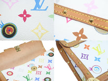 Load image into Gallery viewer, LouisVuitton ルイヴィトン ポシェット アイミスユー ハンドバッグ M92055 TH0023 レザー ホワイト マルチカラー 美品 中古 52003