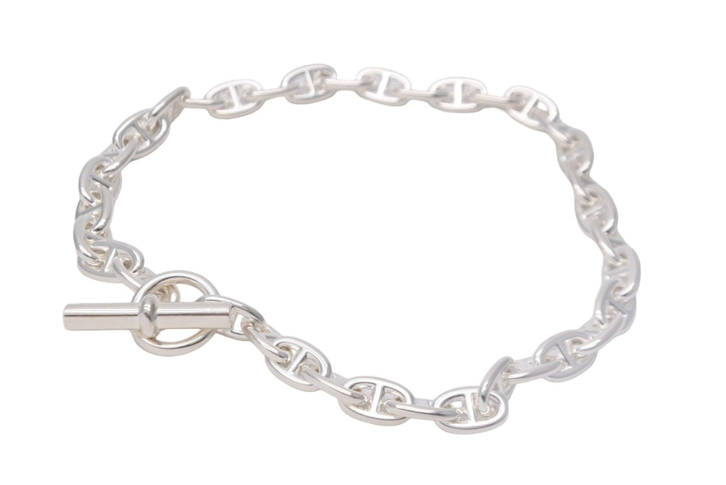 極美品 HERMES エルメス シェーヌダンクル ネックレス アクセサリー ジュエリー 36コマ silver925 中古52008 –  Casanova Vintage