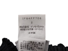 画像をギャラリービューアに読み込む, 美品 ISSEY MIYAKE イッセイミヤケ プリーツラインパンツ ネイビー サイズ2 IF84FF706 中古 52010