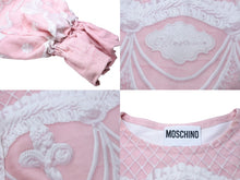 画像をギャラリービューアに読み込む, MOSCHINO モスキーノ ワンピース レディース 202D A04635452 ピンク レーヨン サイズ36 美品 中古 52014