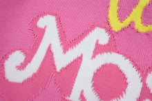 画像をギャラリービューアに読み込む, MOSCHINO モスキーノ ニット セーター レディース 3XA08834100 ピンク コットン サイズ36 美品 中古 52015