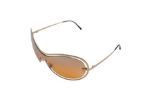 画像をギャラリービューアに読み込む, CHANEL シャネル ココマーク サングラス アイウェア メガネ 4030 イタリア製 GP ゴールド サイズ138/60 美品 中古 52016