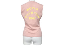 Load image into Gallery viewer, Christian Dior クリスチャンディオール J'ADORE タンクトップ ピンク ロゴ イエロー 2E12155300 サイズ40 中古 52021