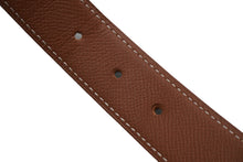 Load image into Gallery viewer, HERMES エルメス ベルト・バックル H □A刻印 ボックスカーフ レザー 67 ブラック ブラウン ゴールド金具 美品 中古 52033
