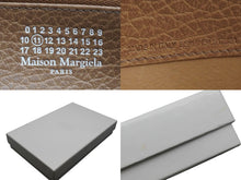 Load image into Gallery viewer, 極美品 Maison Margiela メゾンマルジェラ 長財布 ジップアラウンドウォレット ブラウン レザー シルバー金具 中古 52034