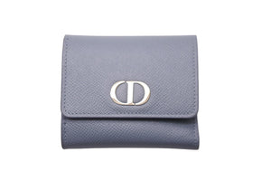 極美品 Christian Dior クリスチャンディオール 二つ折り財布 S2057OBAE_M41G モンテーニュ 30 ゴールド金具  52035