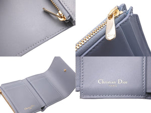 極美品 Christian Dior クリスチャンディオール 二つ折り財布 ...