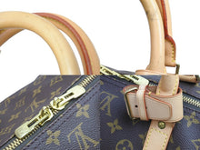 画像をギャラリービューアに読み込む, LOUIS VUITTON ルイ・ヴィトン ボストンバッグ キーポル60 M41412 ブラウン PVC レザー ゴールド金具 美品 中古 52038