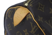 画像をギャラリービューアに読み込む, LOUIS VUITTON ルイ・ヴィトン Speedy スピーディー 30 モノグラム PVC レザー ゴールド金具 M41526 美品 中古 52039