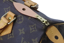 画像をギャラリービューアに読み込む, LOUIS VUITTON ルイ・ヴィトン Speedy スピーディー 30 モノグラム PVC レザー ゴールド金具 M41526 美品 中古 52039