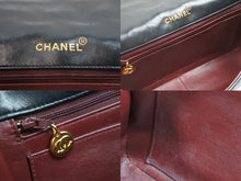 画像をギャラリービューアに読み込む, CHANEL シャネル ショルダーバッグ ラムスキン シングルフラップ シングルチェーンバッグ ダイアナ ゴールド金具 美品 中古 52046