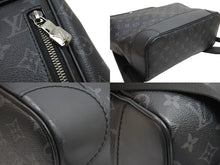 画像をギャラリービューアに読み込む, LOUIS VUITTON ルイ ヴィトン リュック スティーマーバックパック M44052 モノグラムエクリプスキャンバス ブラック 美品 中古52047