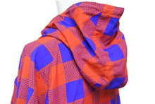 画像をギャラリービューアに読み込む, ルイヴィトン 12SS Maasai Check P/O Nylon Jacket RM121 H1BS66PMT マサイチェックナイロンジャケット サイズ54 中古 52050