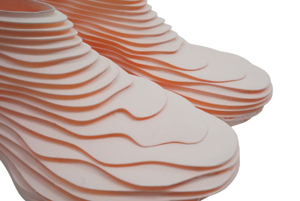 New HOUSE OF ERRORS House of Error x ALIVEFORM TOPO-1 3D-Printed Shoes 3D Print Size 38 Sneakers Used 52054