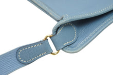 Load image into Gallery viewer, HERMES エルメス ショルダーバッグ ヴェスパ PM 041108CK □J刻印 クシュベル ブルージーン ゴールド金具 良品 中古 52064