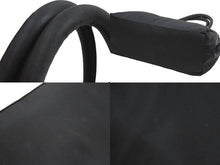 Load image into Gallery viewer, PRADA プラダ ハンドバッグ ボストンバッグ トートバッグ トライアングルロゴ ナイロン ブラック シルバー 美品 中古 52071