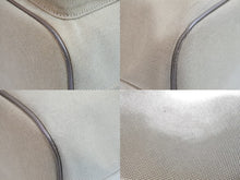 Load image into Gallery viewer, PRADA プラダ ハンドバッグ 巾着バッグ 1BH097 キャンバス ベージュ ブラウン ゴールド金具 美品 中古 52075