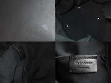 Load image into Gallery viewer, JIL SANDER ジルサンダー カゴバッグ ジュートバケット ショルダーバッグ ロゴ文字 ベージュ シルバー金具 レザー 美品 中古 52131