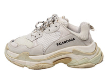 画像をギャラリービューアに読み込む, BALENCIAGA バレンシアガ スニーカー triple s トリプルS レディース ホワイト サイズ36 美品 中古 52136