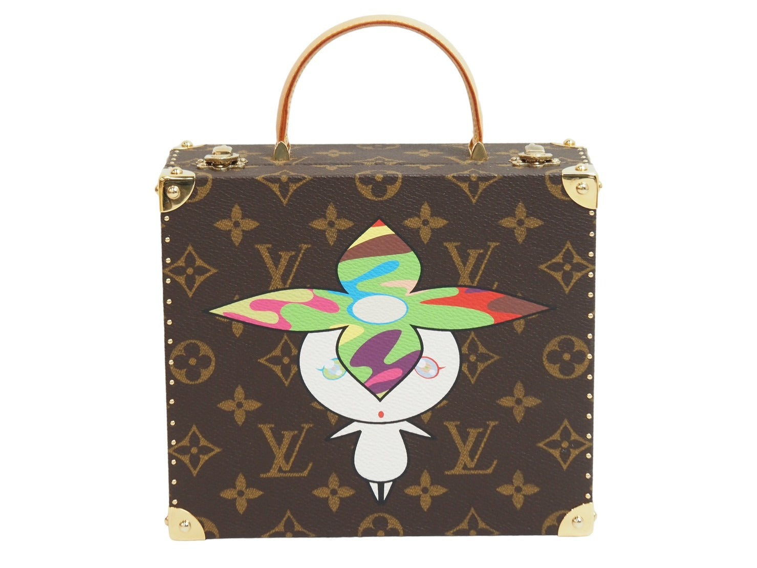 世界200個限定 新品 LOUIS VUITTON ルイヴィトン×村上隆 ミニトランク