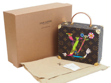 Load image into Gallery viewer, 世界200個限定 新品 LOUIS VUITTON ルイヴィトン×村上隆 ミニトランク ジュエリーボックス キャラクテール モノグラム 52169
