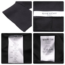 Load image into Gallery viewer, Givenchy ジバンシー ポロシャツ 15F7110704 スター 星 長袖 ブラック ホワイト コットン サイズXS 美品 中古 52209