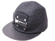 画像をギャラリービューアに読み込む, Christian Dior クリスチャンディオール キャップ ハット CPX04901B ブラック サイズ 58 美品 中古 52240