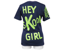 Load image into Gallery viewer, Christian Dior クリスチャンディオール 半袖Ｔシャツ Vネック 4A16155957 ネイビー グリーン コットン サイズ36 美品 中古 52245