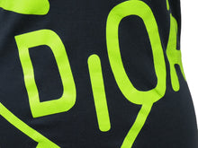 Load image into Gallery viewer, Christian Dior クリスチャンディオール 半袖Ｔシャツ Vネック 4A16155957 ネイビー グリーン コットン サイズ36 美品 中古 52245