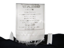 Load image into Gallery viewer, Christian Dior クリスチャンディオール 半袖Ｔシャツ Vネック 4A16155957 ネイビー グリーン コットン サイズ36 美品 中古 52245