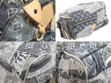 Load image into Gallery viewer, LOUISVUITTON ルイヴィトン スピーディ30 ミニボストンバッグ ハンドバッグ M95381 グレー ホワイト ゴールド金具 美品 中古 52269