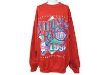 Load image into Gallery viewer, VINTAGE フィラデルフィア・フィアーズ MLB LOCKER LINE USA スウェット パーカー トレーナー XL コットン レッド 良品 中古 52303