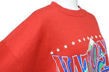 Load image into Gallery viewer, VINTAGE フィラデルフィア・フィアーズ MLB LOCKER LINE USA スウェット パーカー トレーナー XL コットン レッド 良品 中古 52303