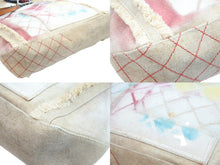 画像をギャラリービューアに読み込む, 極美品 CHANEL シャネル トートバッグ グラフィティ アクト2 ブリコラージュ 19番台 2014年春夏 コットンキャンバス ブラウン 中古 52310