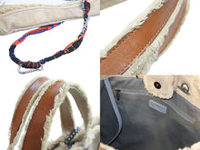 画像をギャラリービューアに読み込む, 極美品 CHANEL シャネル トートバッグ グラフィティ アクト2 ブリコラージュ 19番台 2014年春夏 コットンキャンバス ブラウン 中古 52310