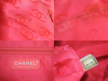 Load image into Gallery viewer, CHANEL シャネル ショルダーバッグ カンボンライン 9番台 ラムスキン ココマーク ブラック ピンク 美品 中古 52323