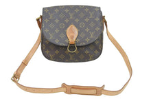 画像をギャラリービューアに読み込む, Louis Vuitton ルイヴィトン ショルダーバッグ サンクルーGM M51242 モノグラム ゴールド金具 美品 中古 52328