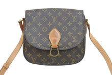 画像をギャラリービューアに読み込む, Louis Vuitton ルイヴィトン ショルダーバッグ サンクルーGM M51242 モノグラム ゴールド金具 美品 中古 52328
