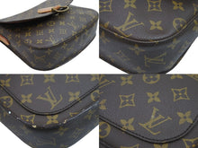 画像をギャラリービューアに読み込む, Louis Vuitton ルイヴィトン ショルダーバッグ サンクルーGM M51242 モノグラム ゴールド金具 美品 中古 52328