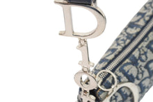 画像をギャラリービューアに読み込む, Christian Dior クリスチャンディオール ハンドバッグ トロッター CDロゴ ネイビー 美品 中古 52346